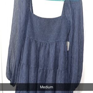 Altar'd State Blue Dress